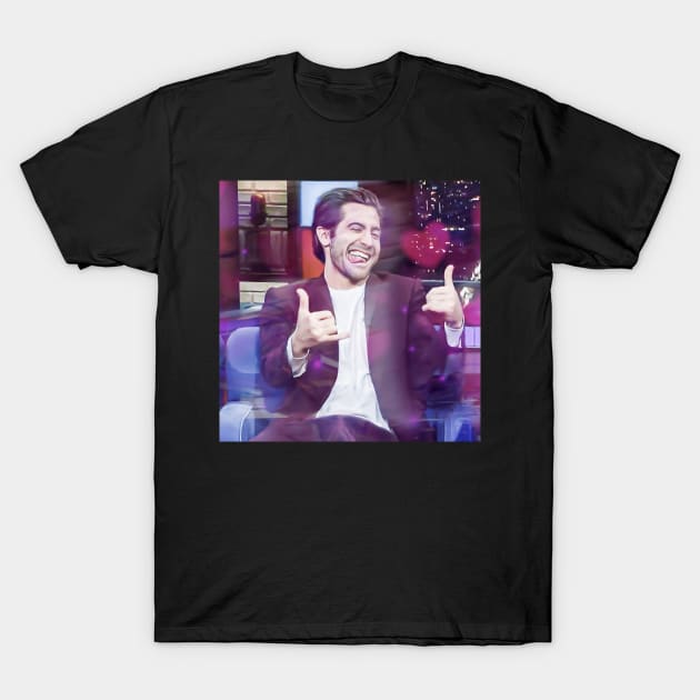 Jake Gyllenhaal T-Shirt by akastardust